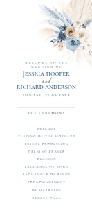 D030 Wedding Program 4x9: D030 Wedding Bundle