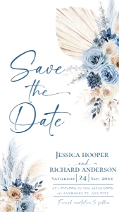 D030 Save The Date Digital: D030 Wedding Bundle