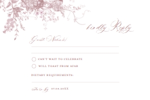 D031 RSVP 6x4: D031 Wedding Suite