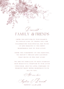 D031 Photo Thank You Card: D031 Wedding Bundle