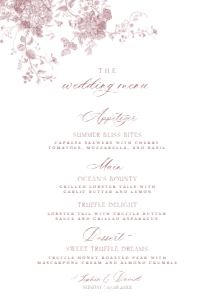 D031 Menu 5x7: D031 Menu