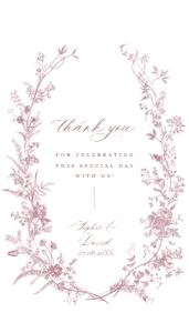 D031 Favor Tag Rectangle: D031 Wedding Bundle