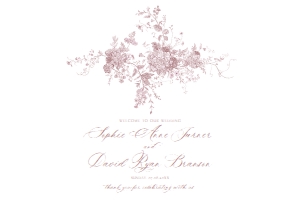D031 Welcome Sign Horizontal 36x24: D031 Wedding Bundle
