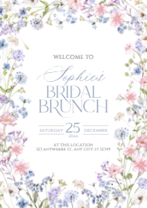 A045 Welcome Sign A1: A045 Bridal Brunch Bundle