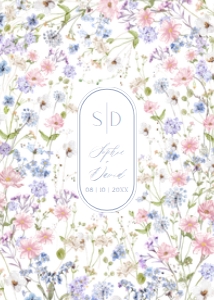 D032 Wedding Invite Back B: D032 Wedding Suite