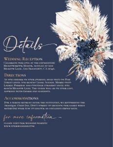 E108 Detail Card Vertical 3.5x5: E108 Wedding Suite