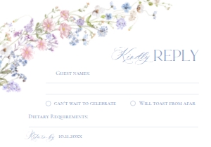 E109 RSVP 5x3.5: E109 Wedding Suite