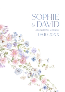 E109 Wedding Invite Back: E109 Wedding Suite