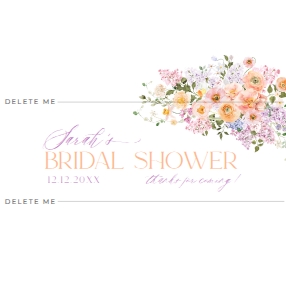B048 Hershey Chocolate Wrapper 5.25x5.5: B048 Bridal Shower Bundle