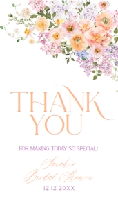 B048 Favor Tag Rectangle 2x3.5: B048 Bridal Shower Bundle