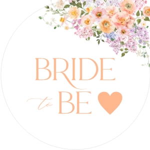 B048 Cupcake Topper 2x2: B048 Bridal Shower Bundle