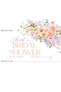 B048 Aldi Chocolate Wrapper 4x6: B048 Bridal Shower Bundle