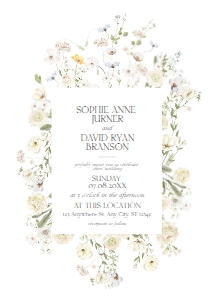 E110 Wedding Invite Front: E110 Wedding Suite