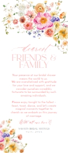B066 Thank You Napkin Note 4x9: B066 Bridal Shower Bundle