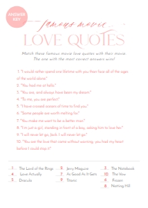 B066 Bridal Shower Games Answer Key 5x7: B066 Bridal Shower Bundle