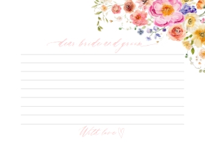 B066 Bridal Shower Games Ticket 3.5x5: B066 Bridal Shower Bundle