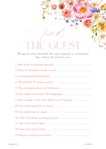 B066 Bridal Shower Games 5x7 Part 4: B066 Bridal Shower Bundle