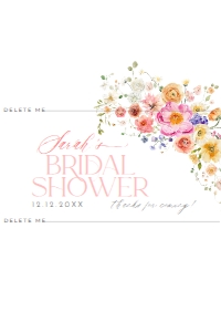 B066 Aldi Chocolate Wrapper 4x6: B066 Bridal Shower Bundle