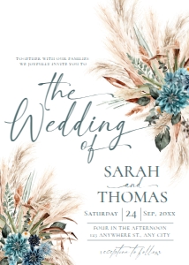E106 Wedding Invite Front: E106 Wedding Suite