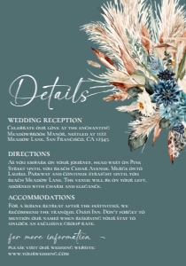E106 Detail Card Vertical 3.5x5: E106 Wedding Suite
