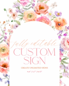 A048 Custom Sign design preview