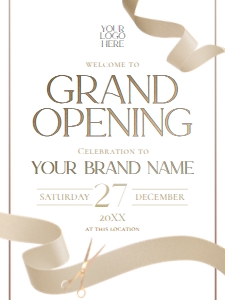 C047 Grand Opening Sign design preview