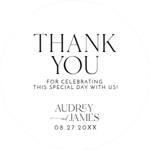 D037 Favor Tag Circle/Square: D037 Wedding Bundle
