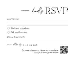 D037 RSVP 5.5x4.25: D037 RSVP Card