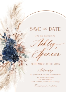 E059 Save The Date Card: E059 Save The Date