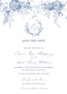 D015 Save the Date Card C: D015 Save The Date C