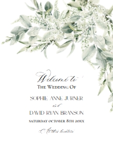 E070 Welcome Sign Vertical 18x24: E070 Welcome Sign