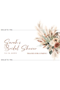 B068 V1 Aldi Chocolate Wrapper 4x6: B068 Bridal Shower Bundle V1