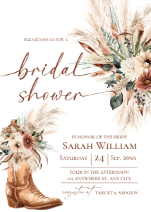 D036 V2 B068 V3 Bridal Shower Invite: B068 Bridal Shower Bundle V1