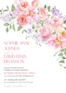 E126 Wedding Invite Front: E126 Wedding Suite