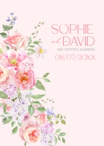 E126 Wedding Invite Back: E126 Wedding Suite
