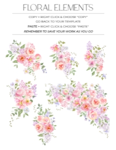 E126 Floral Elements: E126 Wedding Suite