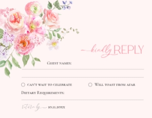E126 RSVP 4.25x5.5: E126 Wedding Suite