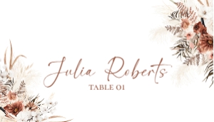 E069 Place Card Flat: E069 Wedding Bundle