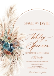 E127 Save The Date Card: E127 Save The Date