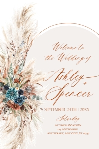 E127 Welcome Sign 20x30: E127 Welcome Sign
