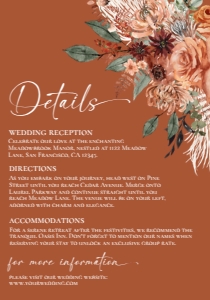 E138 Detail Card Vertical 3.5x5: E138 Wedding Suite A