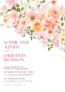 E139 Wedding Invite Front: E139 Wedding Suite