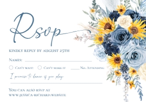 E140 RSVP 5x3.5: E140 Wedding Suite
