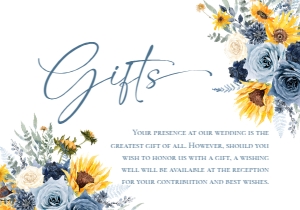 E140 Wishing Well Card 3.5x5: E140 Wedding Suite