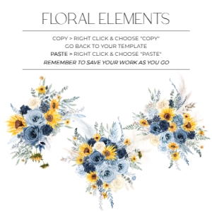 E140 Floral Elements: E140 Wedding Suite