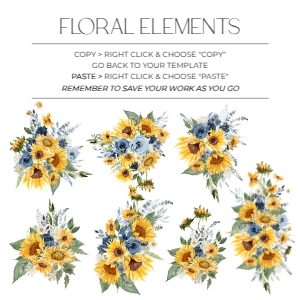 E141 Floral Elements: E141 Wedding Suite