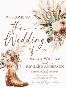 D036 Welcome Sign 2 design preview