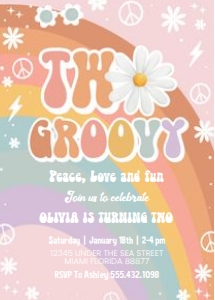 G103 - Groovy invitation: G103 - Groovy invitation