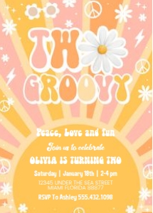 G114 - Groovy invitation: G114 - Groovy invitation