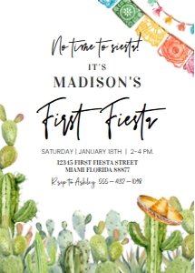 FT101 - Fiesta invitation: FT101 - Fiesta invitation